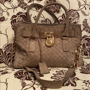 MICHAEL KORS GENUINE SUEDE BAG!